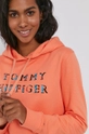 pomarańczowy Tommy Hilfiger Bluza bawełniana