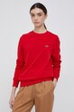 Mikina Lacoste SF7089 červená SS22