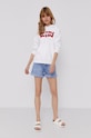 Βαμβακερή μπλούζα Levi's 18487.0024 λευκό AW21