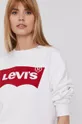 λευκό Μπλούζα Levi's