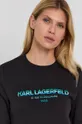 czarny Karl Lagerfeld Bluza 215W1801