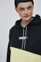 black Puma cotton sweatshirt