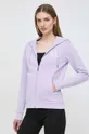 vijolična Bombažen pulover Armani Exchange Ženski
