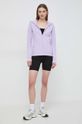 Armani Exchange bluza bawełniana 8NYM22.YJ68Z fioletowy AA00