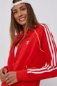 červená Mikina adidas Originals H18189