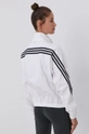 Bunda adidas Performance H21577  Základná látka: 57% Bavlna, 3% Spandex, 40% Recyklovaný polyester Podšívka vrecka: 100% Recyklovaný polyester