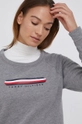 szary Tommy Hilfiger Bluza