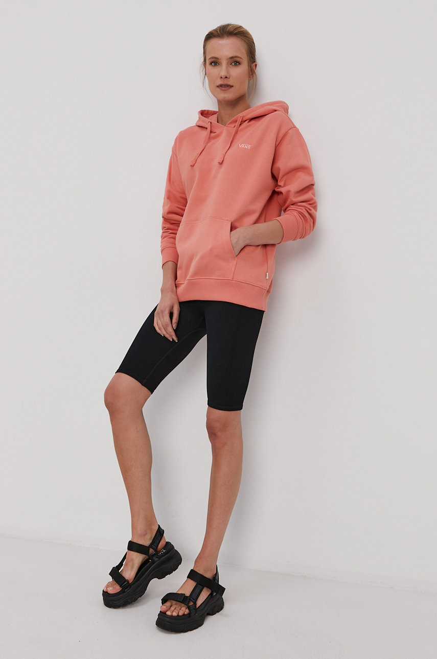 Vans cotton sweatshirt pink