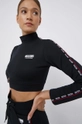 μαύρο Longsleeve Moschino Underwear