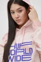 pink HUF sweatshirt