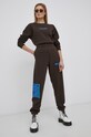 HUF Bluza wpf0014 brązowy AW21