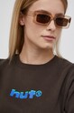 HUF Bluza wpf0014 brązowy