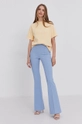 Bluza Victoria Victoria Beckham rumena