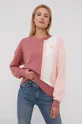 różowy New Balance Bluza WT13500WDH