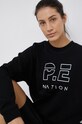 Бавовняна кофта P.E Nation чорний PEBASICSF029