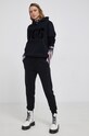 UGG - bluză Rey Fuzzy Logo 1121385 negru AW24