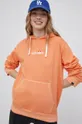 Βαμβακερή μπλούζα Ellesse πορτοκαλί