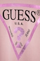 Dziewczynka Guess Bluza bawełniana dziecięca J74Q10.KAUG0 różowy