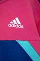 Dječja dukserica adidas Performance  Materijal 1: 70% Pamuk, 30% Reciklirani poliester Materijal 2: 70% Pamuk, 30% Reciklirani poliester Umeci: 70% Pamuk, 30% Reciklirani poliester Postava kapuljače: 100% Pamuk Manžeta: 60% Pamuk, 5% Elastan, 35% Reciklirani poliester