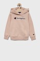 Detská mikina Champion 404225 s kapucňou ružová 404225