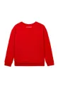 Karl Lagerfeld - Detská bavlnená mikina červená
