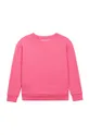 Karl Lagerfeld - Παιδική βαμβακερή μπλούζα ροζ