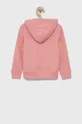 Calvin Klein Jeans Bluza bawełniana dziecięca IU0IU00073.4890 różowy
