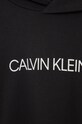 Fiú Calvin Klein Jeans gyerek melegítőfelső pamutból IU0IU00163.4890 fekete