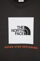 The North Face Bluza bawełniana dziecięca 100 % Bawełna