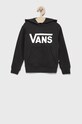 Vans Bluza bawełniana dziecięca VN0A49MUY281 czarny AW21