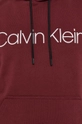 bordowy Calvin Klein Bluza