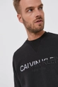 čierna Bavlnená mikina Calvin Klein