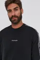 czarny Calvin Klein Bluza bawełniana