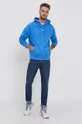 Calvin Klein Jeans pamut melegítőfelső kék