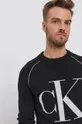 czarny Calvin Klein Jeans Sweter J30J318187.4890