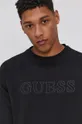 czarny Guess Bluza