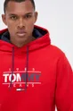 czerwony Tommy Jeans Bluza bawełniana DM0DM11630.4890