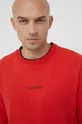 πορτοκαλί Calvin Klein - Βαμβακερή μπλούζα