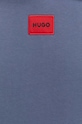 HUGO bluza bawełniana 50458700 niebieski