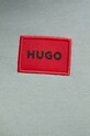 HUGO bluza bawełniana 50458700 zielony