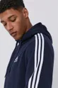 mornarsko modra Bluza adidas