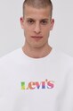Levi's Bluza bawełniana biały 38712.0029