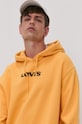 Levi's Bluza bawełniana A2410.0002 pomarańczowy