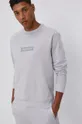 szary Calvin Klein Performance Bluza bawełniana