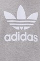 adidas Originals bombažni pulover H06650 siva
