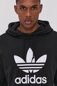 Adidas Originals hanorac de bumbac H06667 negru H06667