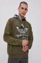 зелений Кофта adidas Originals