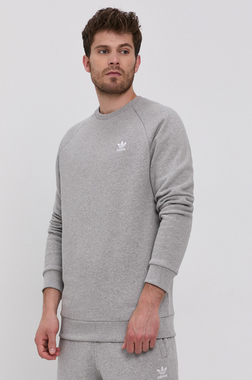 gray adidas Originals sweatshirt