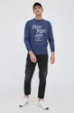 Βαμβακερή μπλούζα Pepe Jeans LAMARCK σκούρο μπλε