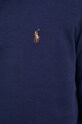 Хлопковый свитер Polo Ralph Lauren 710671929029 тёмно-синий